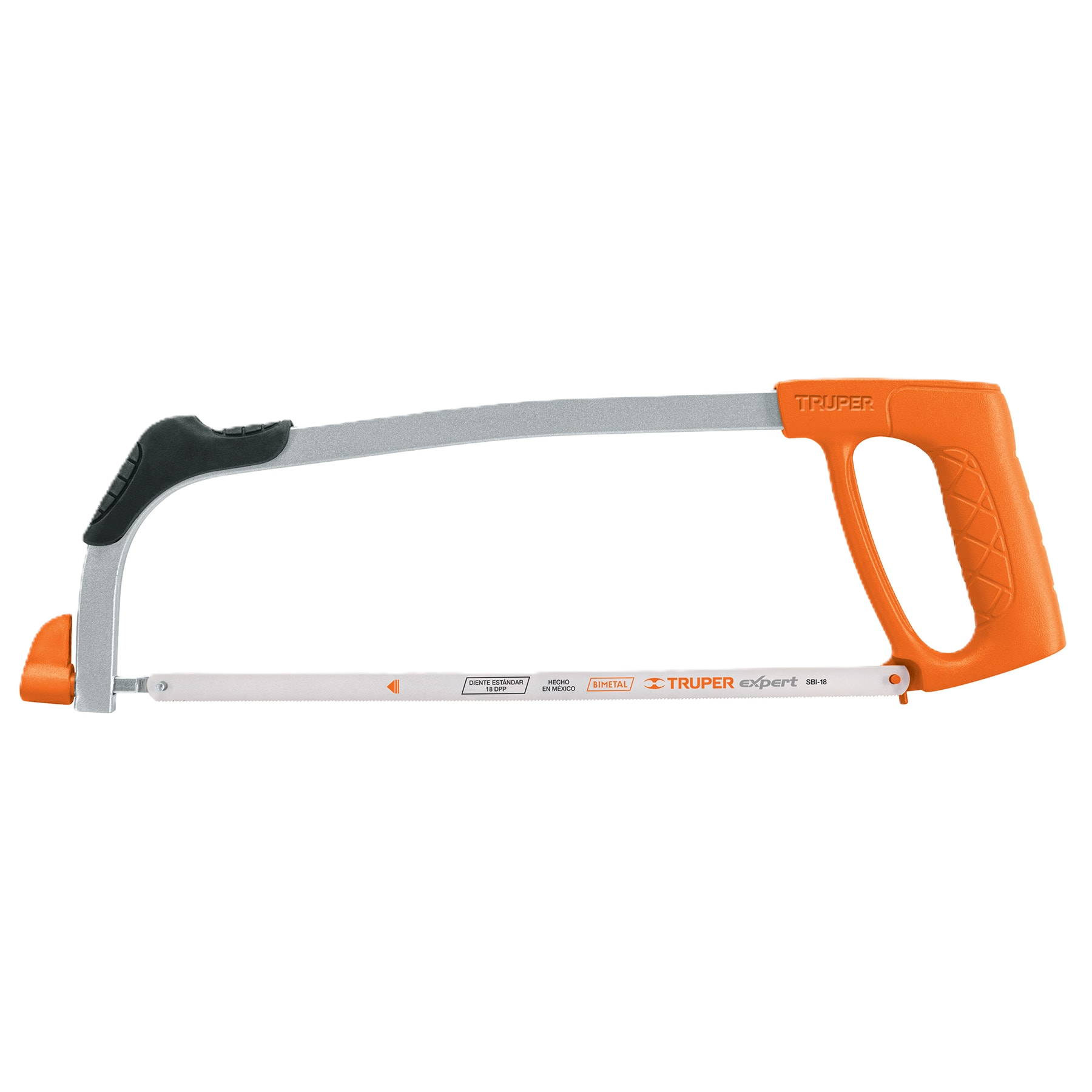 ARCO DE SIERRA PROFESIOAL TUBULAR TRUPER DE 12 PULGADAS CON MANGO ERGONOMICO